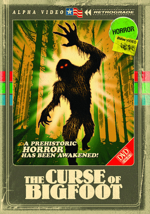Curse of Bigfoot (Retro Cover Art) (MOD) (DVD MOVIE)