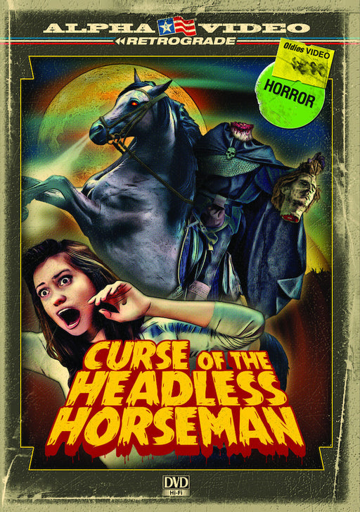 Curse of The Headless Horseman (Retro Cover Art ) (MOD) (DVD MOVIE)