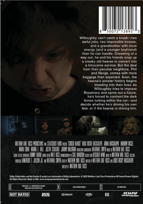 Cursed Hearse (MOD) (DVD Movie) - back cover art