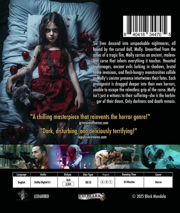 Cursed (MOD) (BluRay Movie) - back cover art