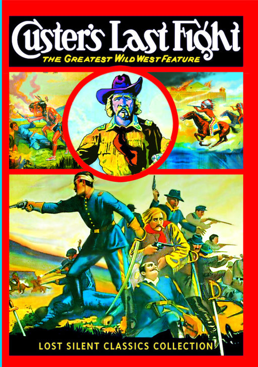 Custer's Last Fight (Silent) (MOD) (DVD MOVIE) - movie cover art