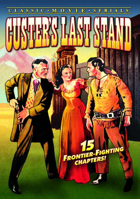 Custer's Last Stand (MOD) (DVD Movie) - movie cover art