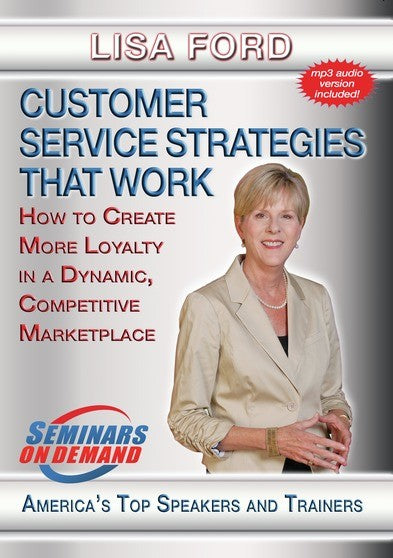 Customer Service Strategies that Work - How to Create More Loyalty in a Dynamic Competitive Marke (MOD) (DVD Movie) - movie cover art