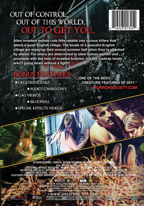Cute Little Buggers (MOD) (DVD Movie) - back cover art