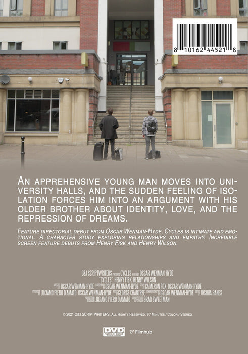 Cycles (MOD) (DVD Movie) - back cover art