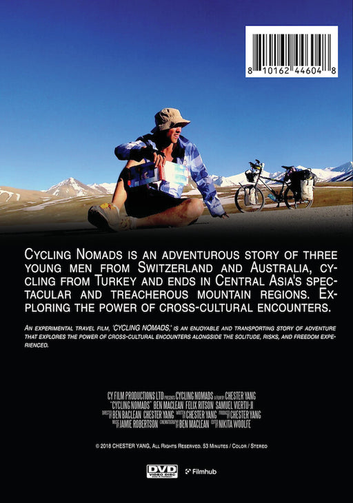Cycling Nomads (MOD) (DVD Movie) - back cover art