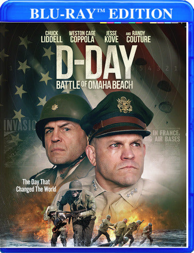 D-Day: Battle of Omaha Beach (MOD) (BluRay Movie) - movie cover art