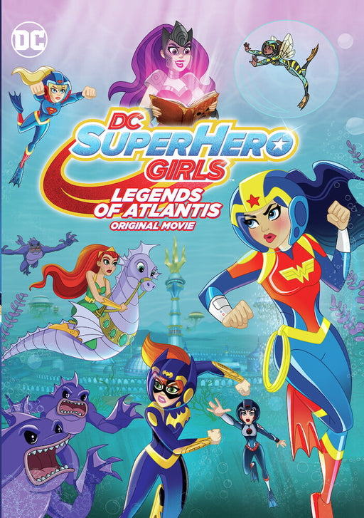 DC Super Hero Girls: Legends of Atlantis (MOD) (DVD Movie) - movie cover art