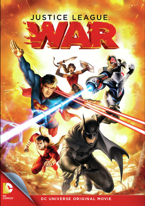 DCU: Justice League: War (MOD) (DVD Movie) - movie cover art