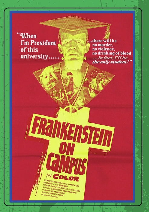 DR. FRANKENSTEIN ON CAMPUS (MOD) (DVD Movie) - movie cover art