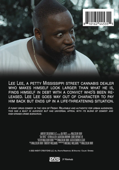 Da First (MOD) (DVD Movie) - back cover art