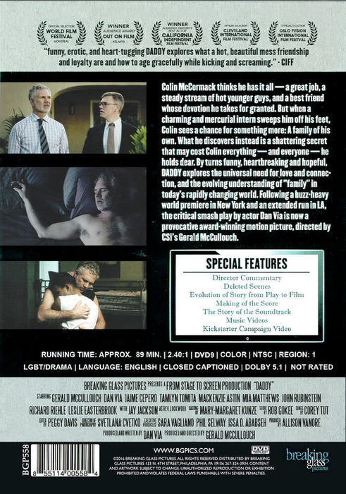 Daddy (MOD) (DVD Movie) - back cover art