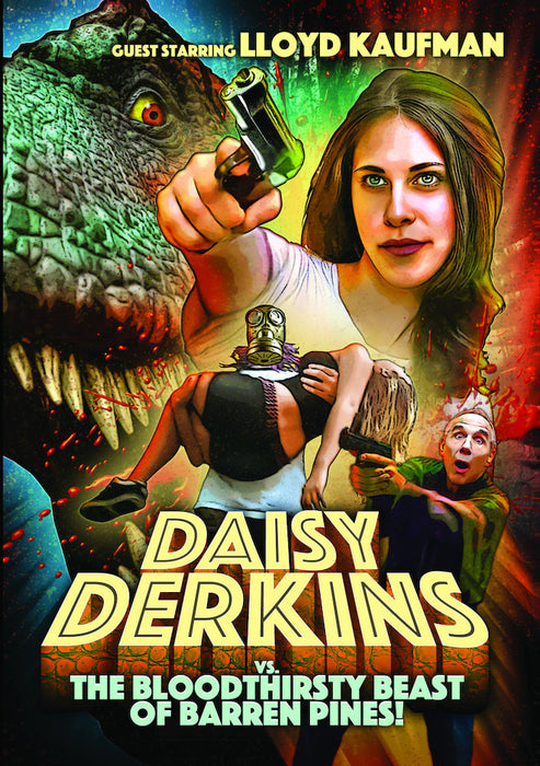 Daisy Derkins vs. The Bloodthirsty Beast of Barren Pines! (MOD) (DVD Movie) - movie cover art