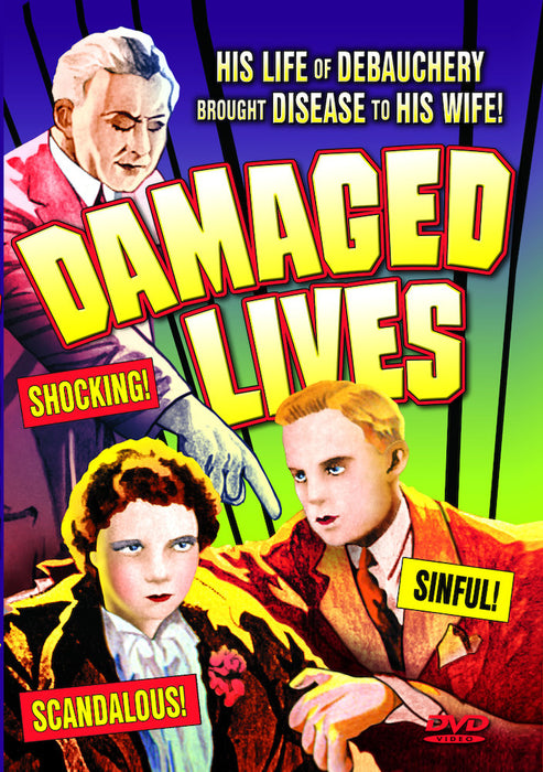 Damaged Lives (Plus Bonus "VD" Short Film) (MOD) (DVD Movie) - movie cover art
