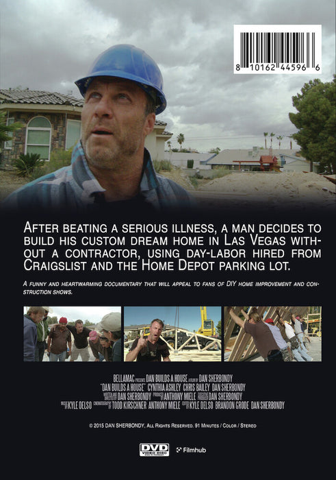 Dan Builds a House (MOD) (DVD Movie) - back cover art