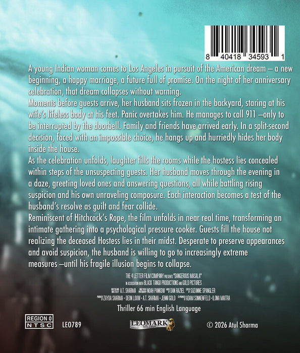 Dangerous Masala (MOD) (BluRay Movie) - back cover art