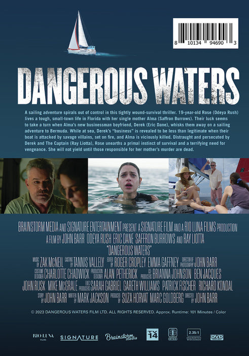 Dangerous Waters (MOD) (DVD Movie) - back cover art