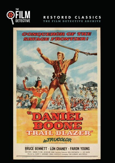 Daniel Boone Trailblazer (The Film Detective Restored Version) (MOD) (DVD Movie) - movie cover art