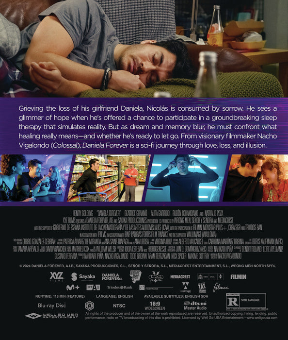 Daniela Forever (MOD) (BluRay Movie) - back cover art
