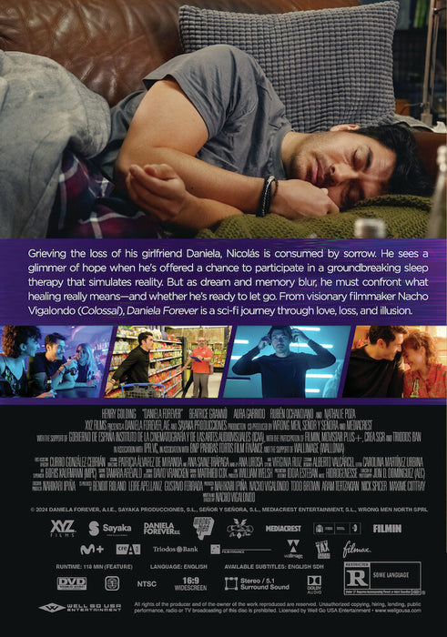Daniela Forever (MOD) (DVD Movie) - back cover art