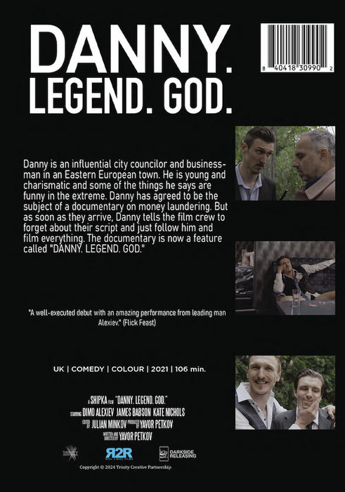 Danny. Legend. God. (MOD) (DVD Movie) - back cover art