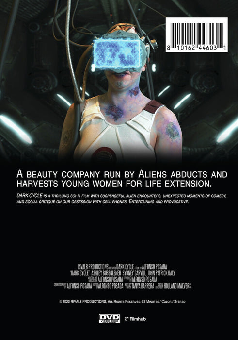 Dark Cycle (MOD) (DVD Movie) - back cover art