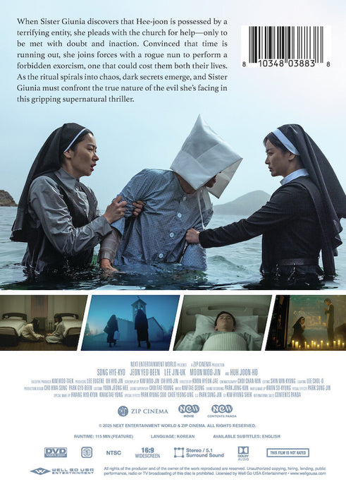 Dark Nuns (MOD) (DVD Movie) - back cover art