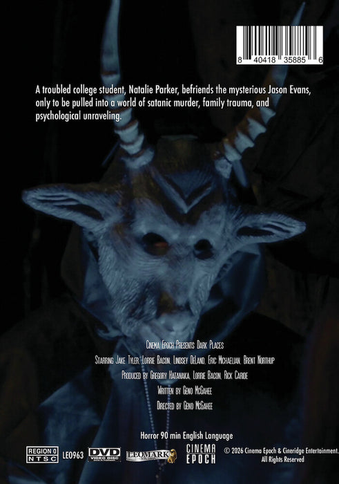 Dark Places (MOD) (DVD Movie) - back cover art