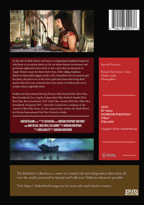 Dark Waves (MOD) (DVD Movie) - back cover art