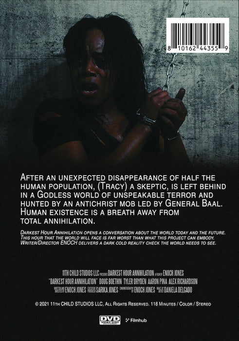 Darkest Hour Annihilation (MOD) (DVD Movie) - back cover art
