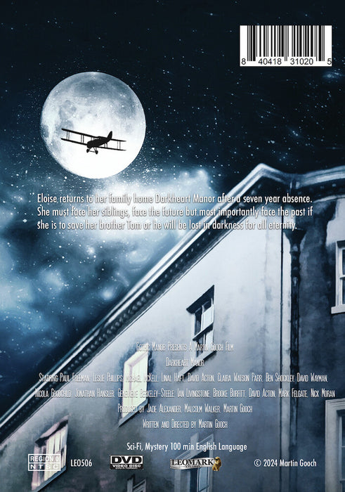 Darkheart Manor (MOD) (DVD Movie) - back cover art