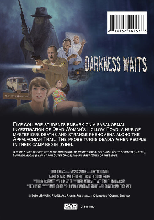 Darkness Waits (MOD) (DVD Movie) - back cover art