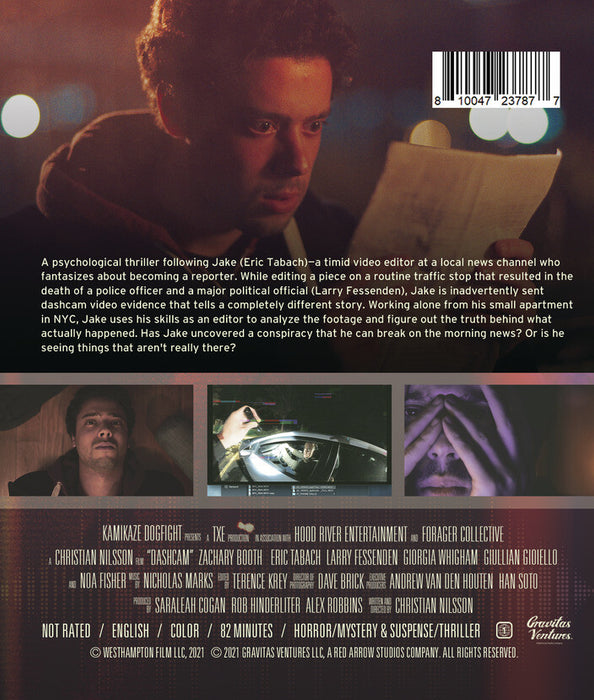 Dashcam (MOD) (BluRay Movie) - back cover art