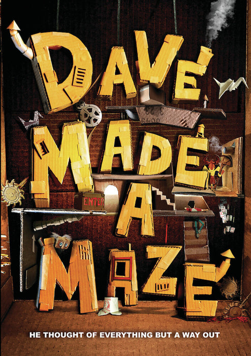 Dave Made a Maze (MOD) (DVD Movie) - movie cover art