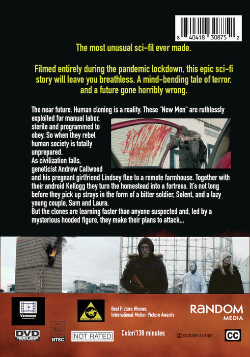 Day Of The Clones (MOD) (DVD Movie) - back cover art