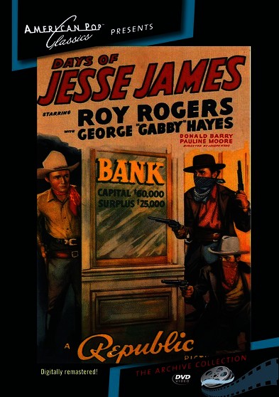 Days of Jesse James (MOD) (DVD Movie) - movie cover art