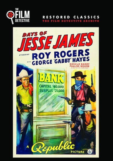 Days of Jesse James (The Film Detective Restored Version) (MOD) (DVD Movie) - movie cover art