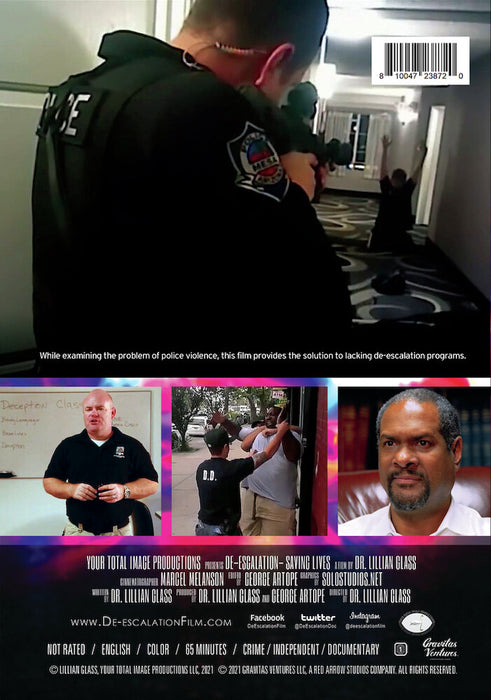 De-Escalation (MOD) (DVD Movie) - back cover art