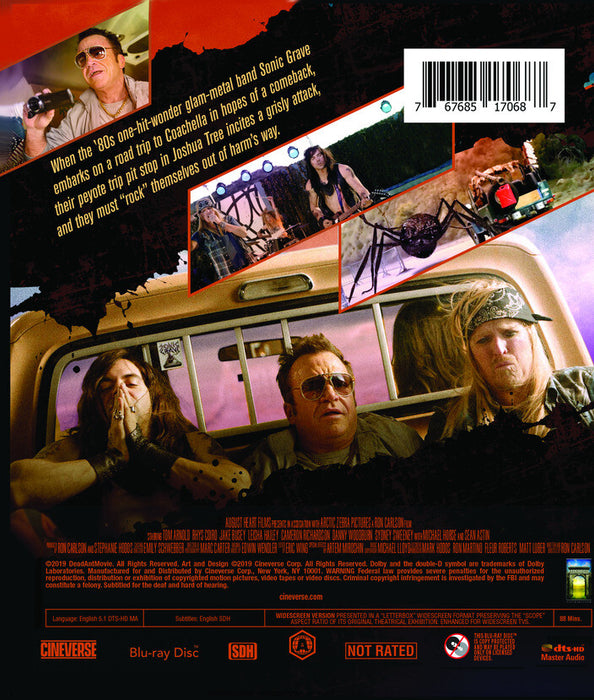 Dead Ant (MOD) (BluRay Movie) - back cover art