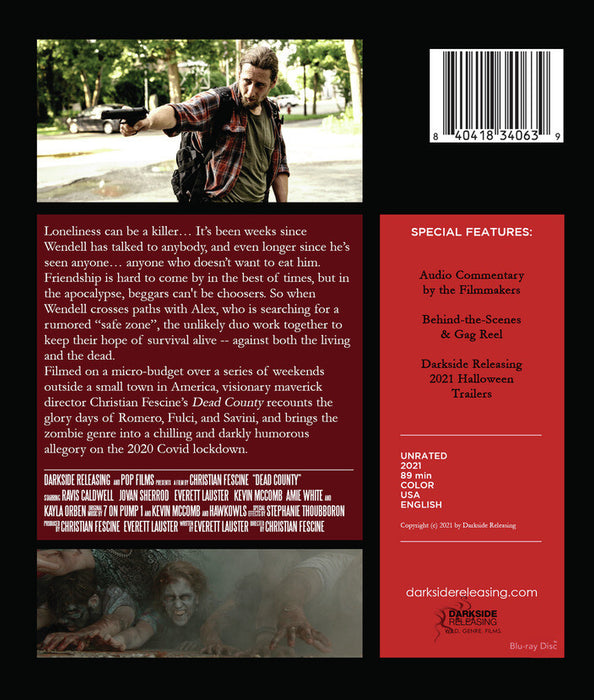Dead County (MOD) (BluRay Movie) - back cover art