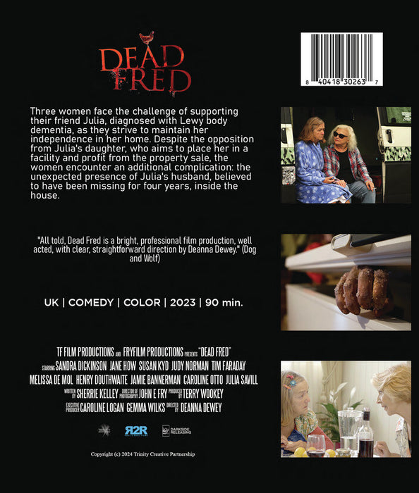 Dead Fred (MOD) (BluRay Movie) - back cover art