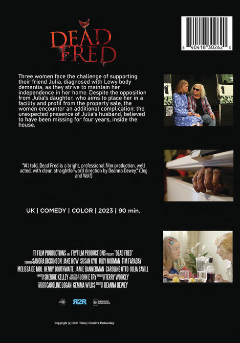 Dead Fred (MOD) (DVD Movie) - back cover art