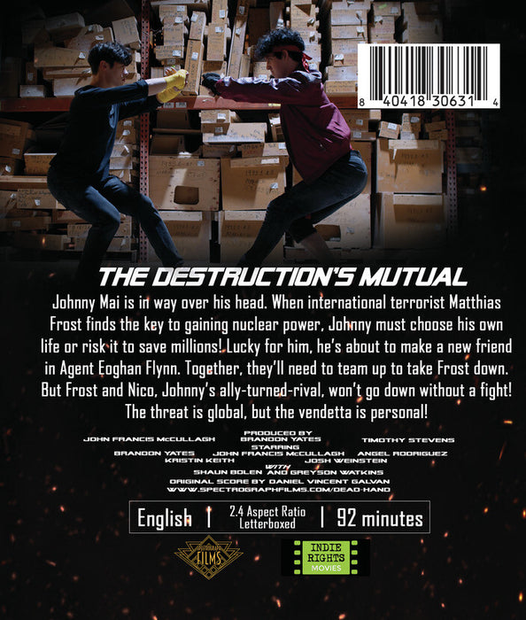 Dead Hand (MOD) (BluRay Movie) - back cover art