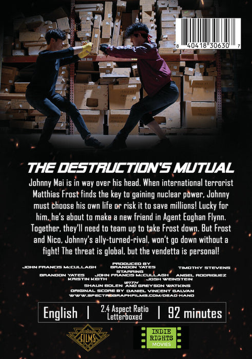 Dead Hand (MOD) (DVD Movie) - back cover art