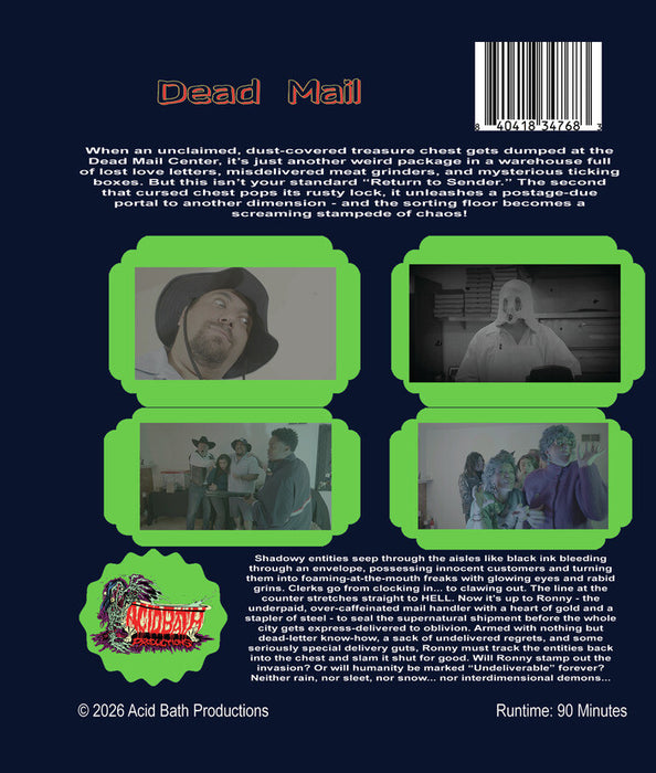 Dead Mail (MOD) (BluRay Movie) - back cover art
