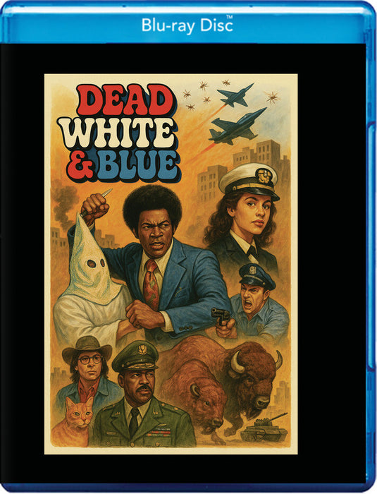 Dead White and Blue (MOD) (BluRay Movie) - movie cover art