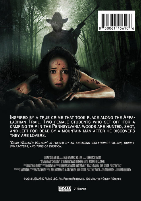 Dead Woman's Hollow (MOD) (DVD Movie) - back cover art