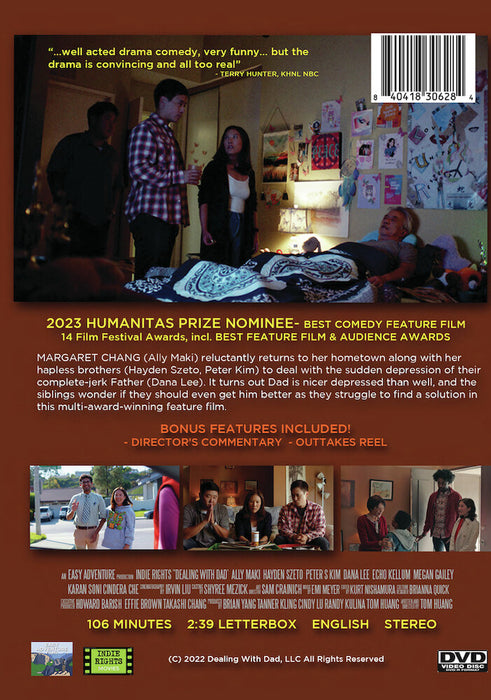 Dealing With Dad (MOD) (DVD Movie) - back cover art