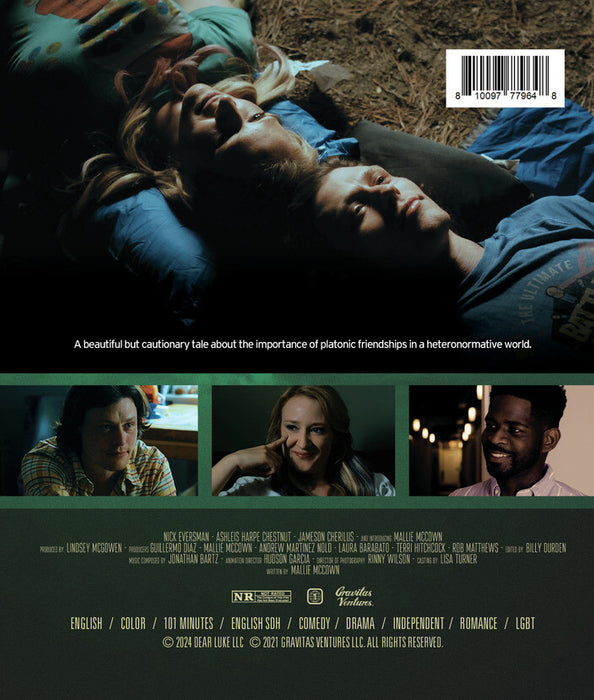 Dear Luke, Love, Me (MOD) (BluRay Movie) - back cover art