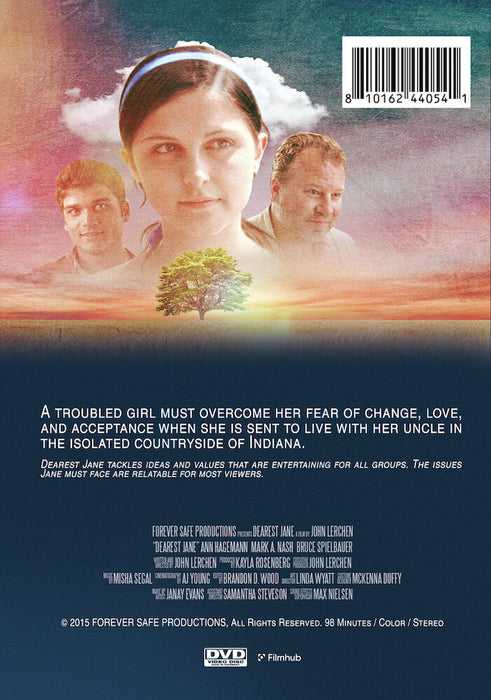 Dearest Jane (MOD) (DVD Movie) - back cover art